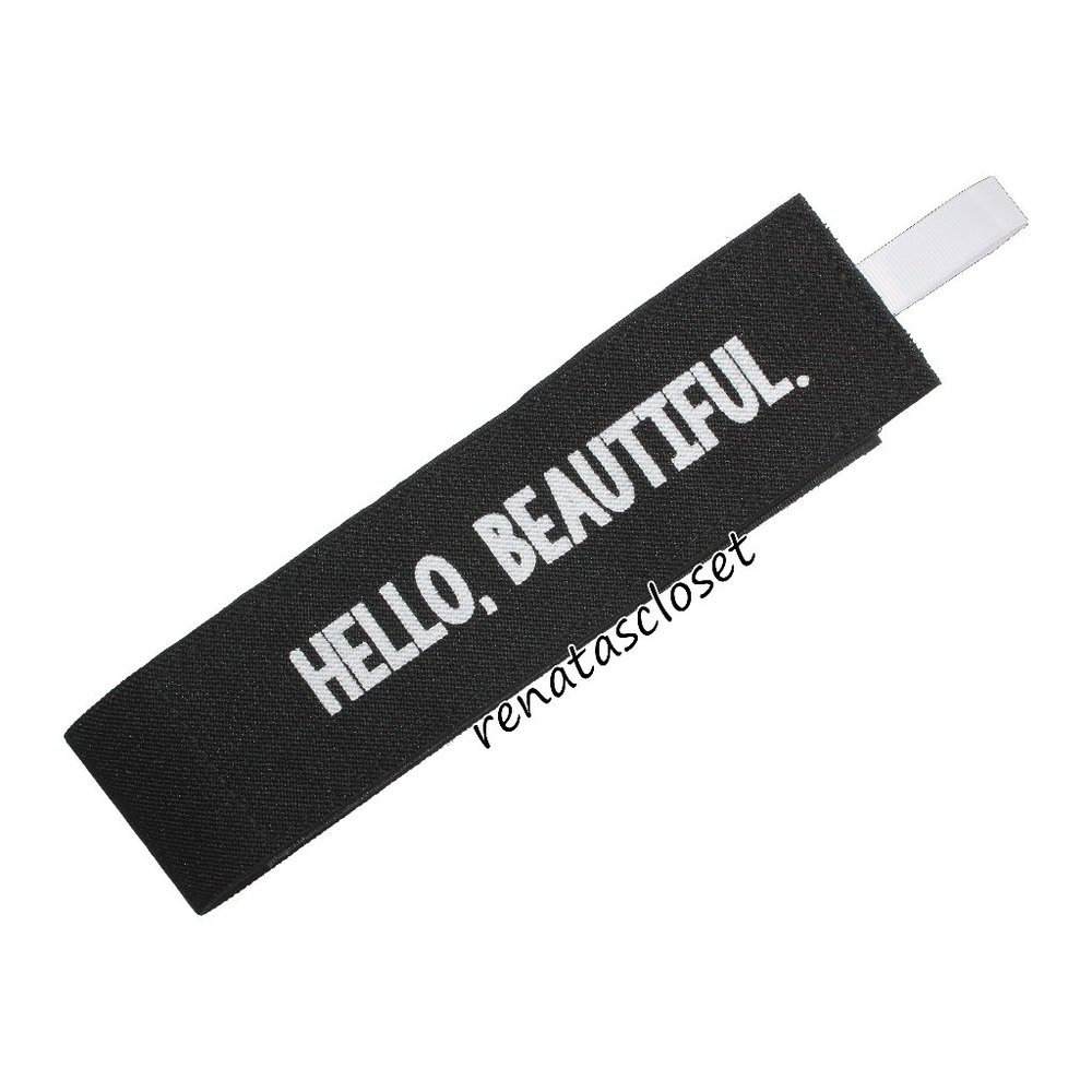 Toweltopper "Hello, Beautiful" Packable Towel Band NIP